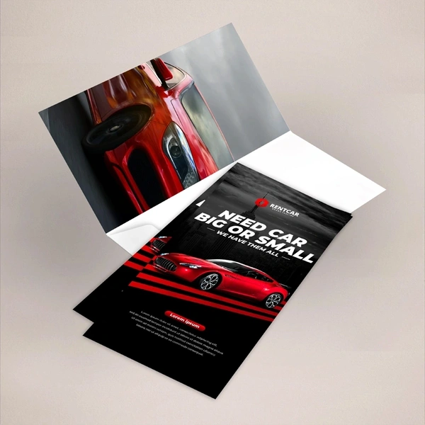  Dl Presentation Glued Folder